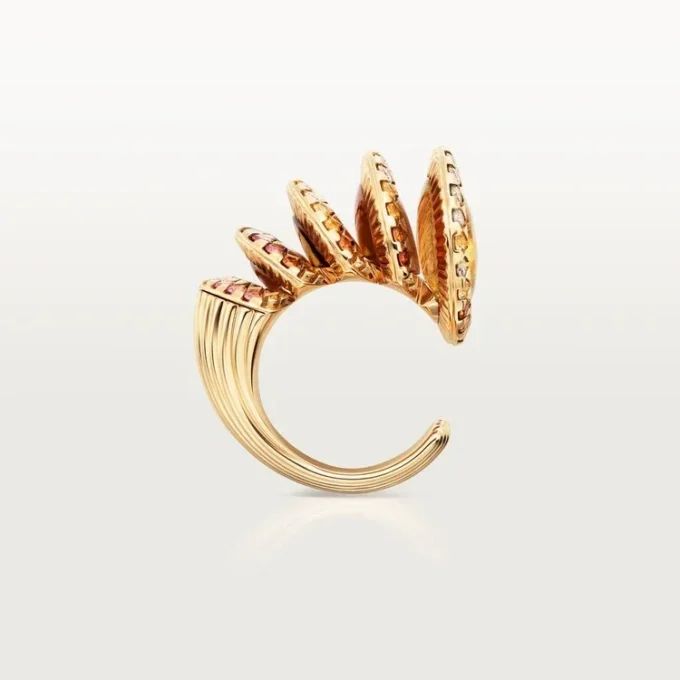 Anel Cartier Libre Polymorph, Calcedônia, Diamantes