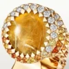 Anel Cartier Libre Polymorph, Calcedônia, Diamantes