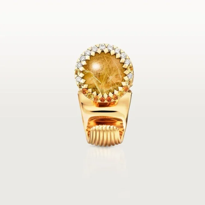 Anel Cartier Libre Polymorph, Calcedônia, Diamantes
