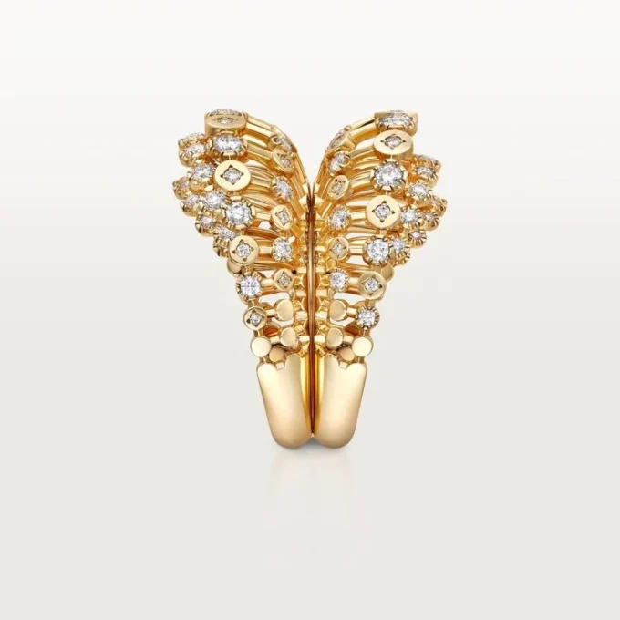 Anel Cartier Libre Polymorph, transformável, diamantes
