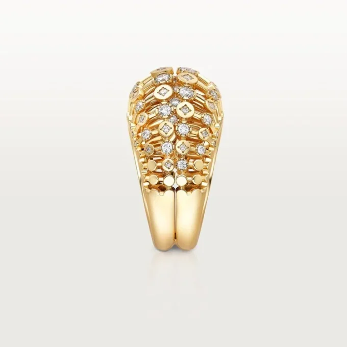 Anel Cartier Libre Polymorph, transformável, diamantes
