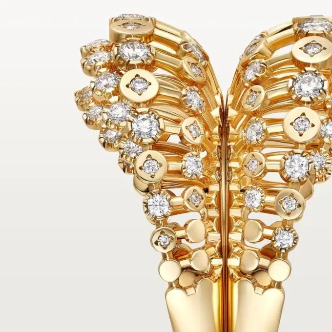 Anel Cartier Libre Polymorph, transformável, diamantes