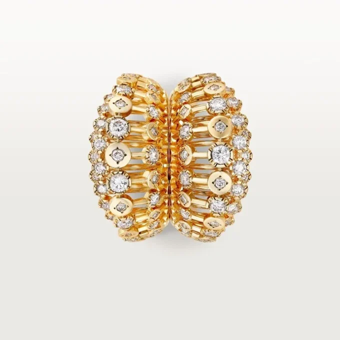 Anel Cartier Libre Polymorph, transformável, diamantes