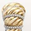 Anel Cartier Libre Tressage, Diamantes