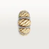 Anel Cartier Libre Tressage, Diamantes