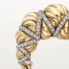 Anel Cartier Libre Tressage, Diamantes