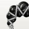Anel Cartier Libre Tressage, Metaquartzite, Diamantes