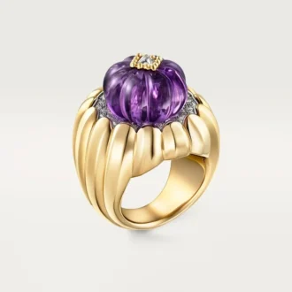 Anel Cartier Libre Tuttitutti, Ametista, Diamantes