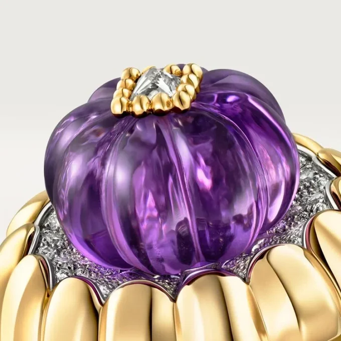 Anel Cartier Libre Tuttitutti, Ametista, Diamantes