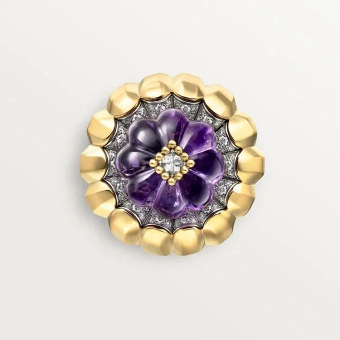 Anel Cartier Libre Tuttitutti, Ametista, Diamantes