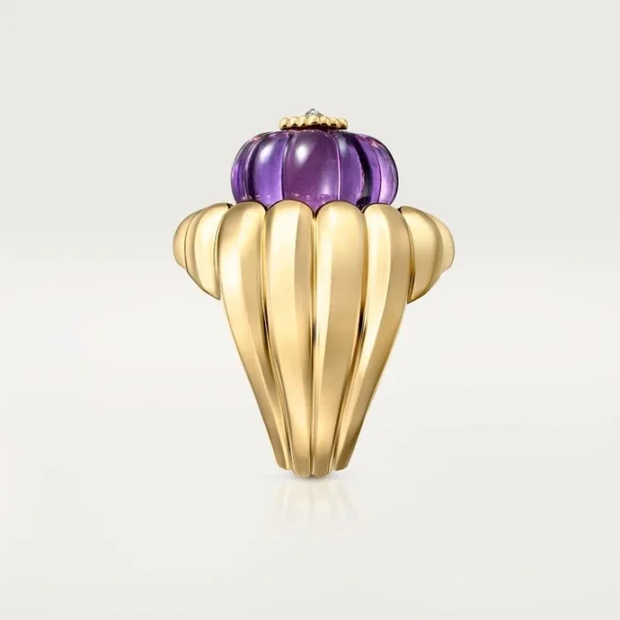 Anel Cartier Libre Tuttitutti, Ametista, Diamantes