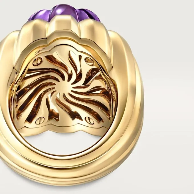 Anel Cartier Libre Tuttitutti, Ametista, Diamantes