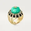 Anel Cartier Libre Tuttitutti, Crisoprase, Diamantes