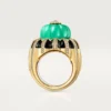 Anel Cartier Libre Tuttitutti, Crisoprase, Diamantes