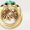 Anel Cartier Libre Tuttitutti, Crisoprase, Diamantes