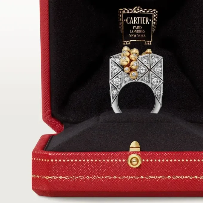 Anel Cartier Libre Tuttitutti, Diamantes