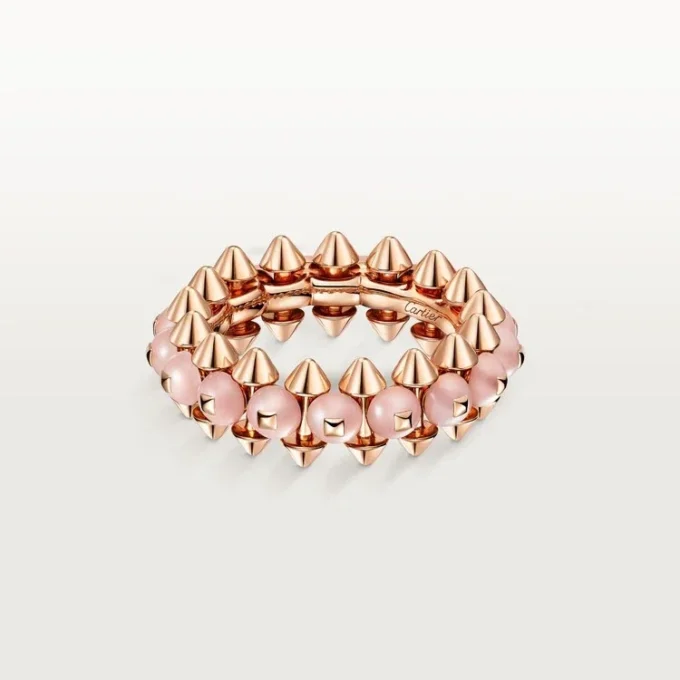 Anel Clash De Cartier, Calcedônia Rosa