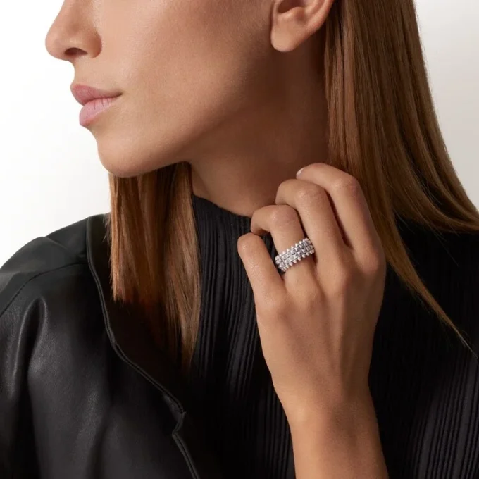 Anel Clash De Cartier, Dupla Fila