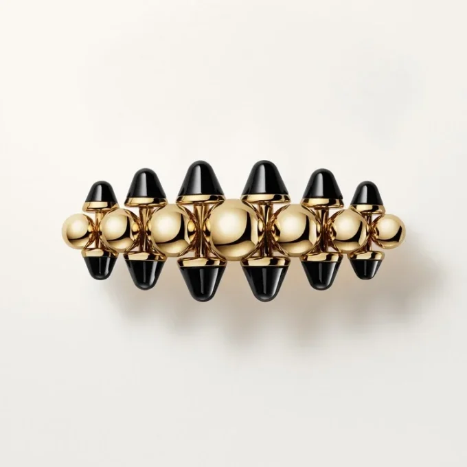 Anel Clash De Cartier, Modelo Extragrande, Ônix