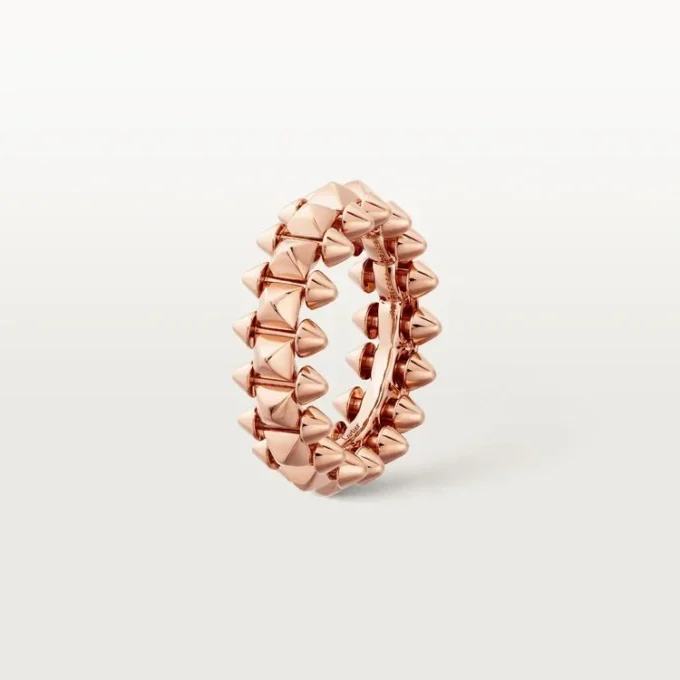 Anel Clash De Cartier Modelo Médio – Ouro Rosa – Cartier