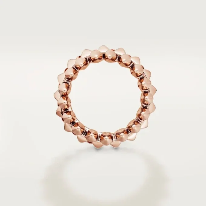 Anel Clash De Cartier Modelo Médio – Ouro Rosa – Cartier