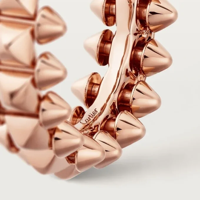 Anel Clash De Cartier Modelo Médio – Ouro Rosa – Cartier
