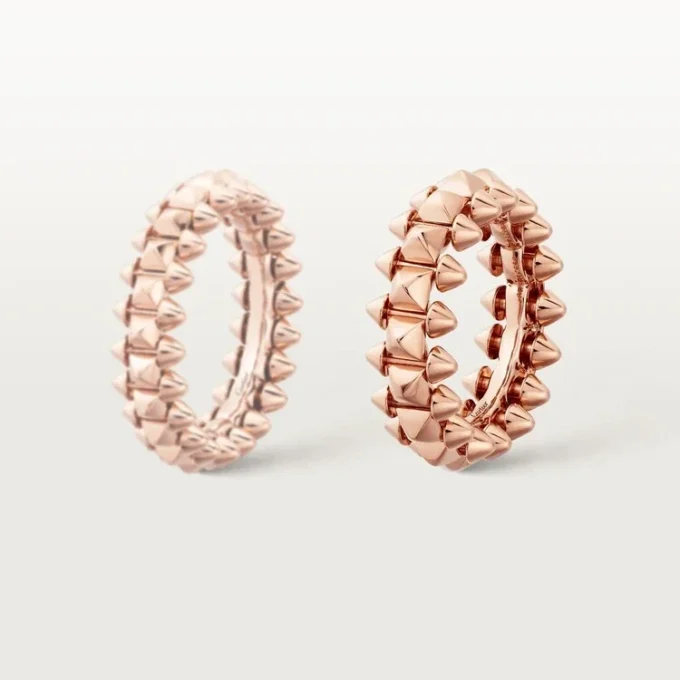 Anel Clash De Cartier Modelo Médio – Ouro Rosa – Cartier