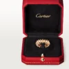Anel Clash De Cartier Modelo Médio – Ouro Rosa – Cartier