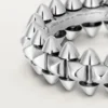 Anel Clash De Cartier Modelo Pequeno – Ouro Branco – Cartier
