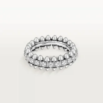 Anel Clash De Cartier, modelo pequeno, pavé