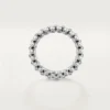 Anel Clash De Cartier, modelo pequeno, pavé