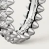 Anel Clash De Cartier, modelo pequeno, pavé