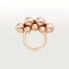 Anel Clash De Cartier, Modelo XL – Ouro Rosa – Cartier
