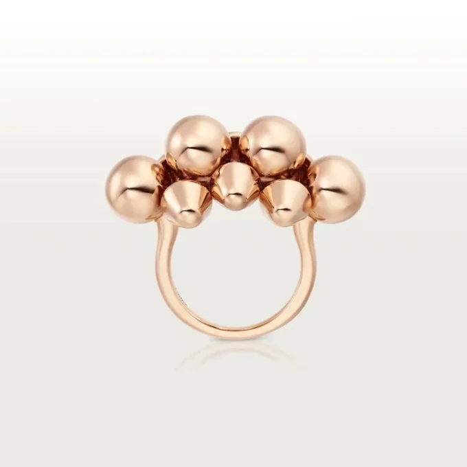 Anel Clash De Cartier, Modelo XL – Ouro Rosa – Cartier