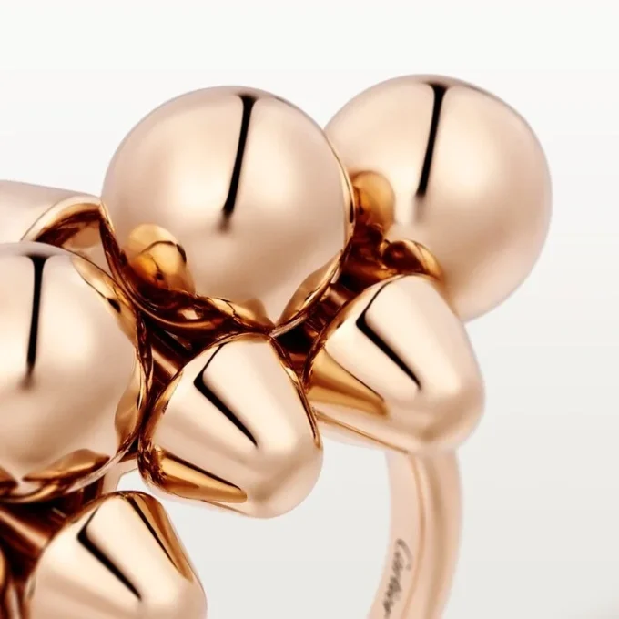 Anel Clash De Cartier, Modelo XL – Ouro Rosa – Cartier