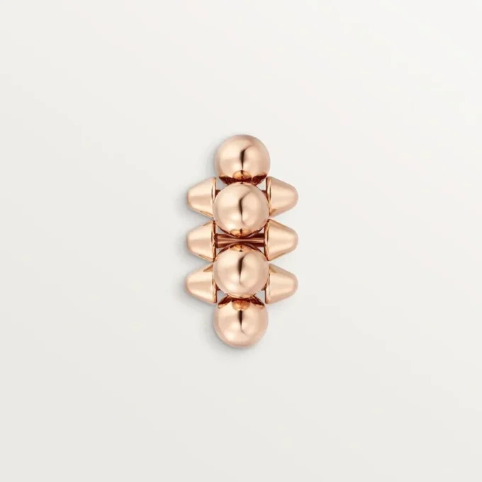 Anel Clash De Cartier, Modelo XL – Ouro Rosa – Cartier