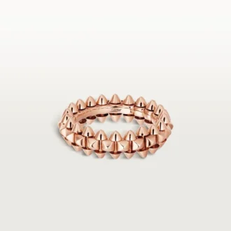 Anel Clash De Cartier – Ouro Rosa, Modelo Pequeno | Cartier EUA