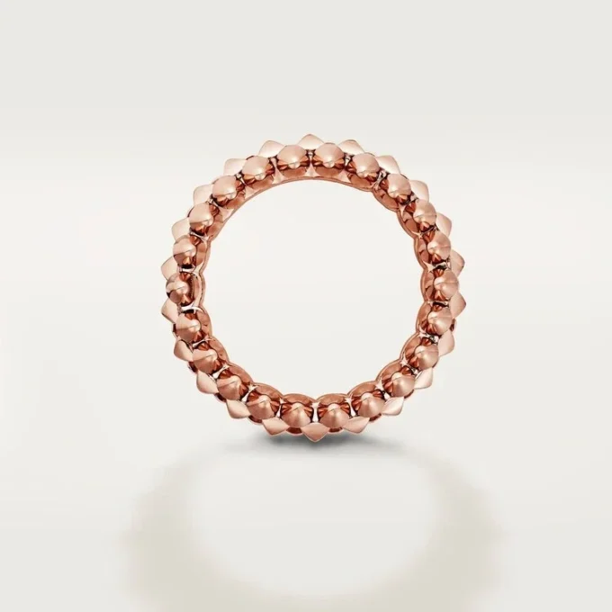 Anel Clash De Cartier – Ouro Rosa, Modelo Pequeno | Cartier EUA