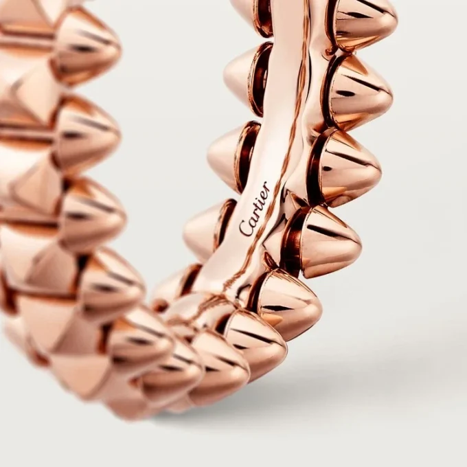 Anel Clash De Cartier – Ouro Rosa, Modelo Pequeno | Cartier EUA