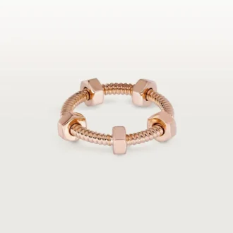 Anel Écrou De Cartier – Ouro Rosa – Cartier