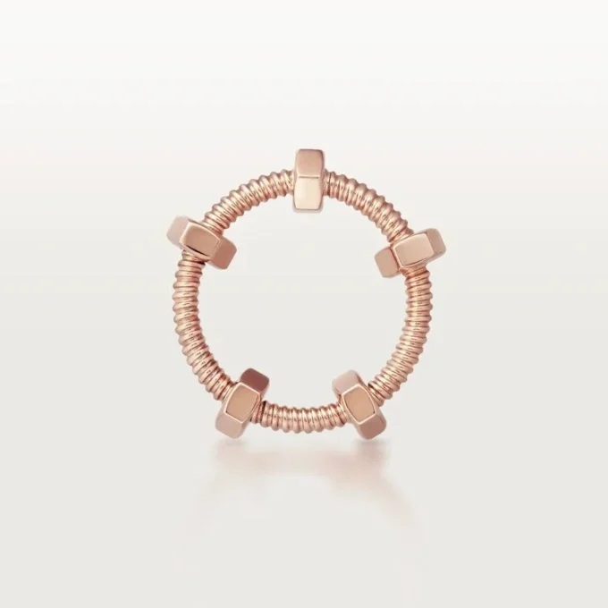 Anel Écrou De Cartier – Ouro Rosa – Cartier