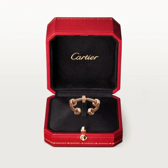 Anel Écrou De Cartier – Ouro Rosa – Cartier