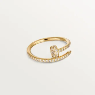 Anel de diamantes Juste Un Clou, ouro amarelo | Cartier EUA