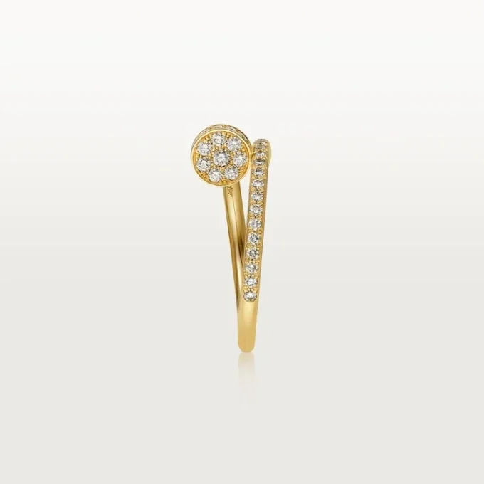 Anel de diamantes Juste Un Clou, ouro amarelo | Cartier EUA