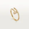 Anel de diamantes Juste Un Clou, ouro amarelo | Cartier EUA