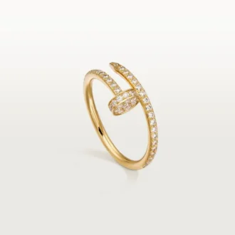 Anel de diamantes Juste Un Clou, ouro amarelo | Cartier EUA