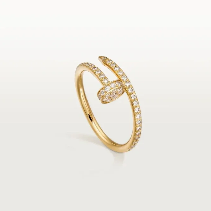 Anel de diamantes Juste Un Clou, ouro amarelo | Cartier EUA