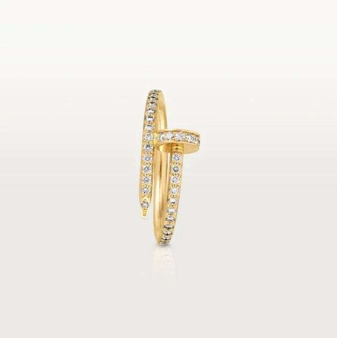 Anel de diamantes Juste Un Clou, ouro amarelo | Cartier EUA