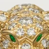 Anel de diamantes Panthere De Cartier, ouro amarelo | Cartier Us