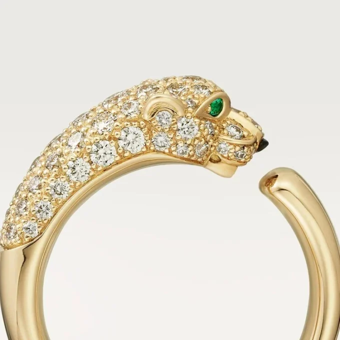 Anel de diamantes Panthere De Cartier, ouro amarelo | Cartier Us